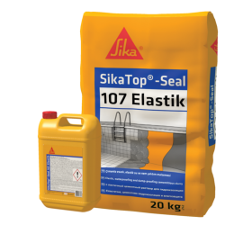 SikaTop - Seal 107 Elastik - Çimento Esaslı Elastik Su ve Nem Yalıtım Malzemesi